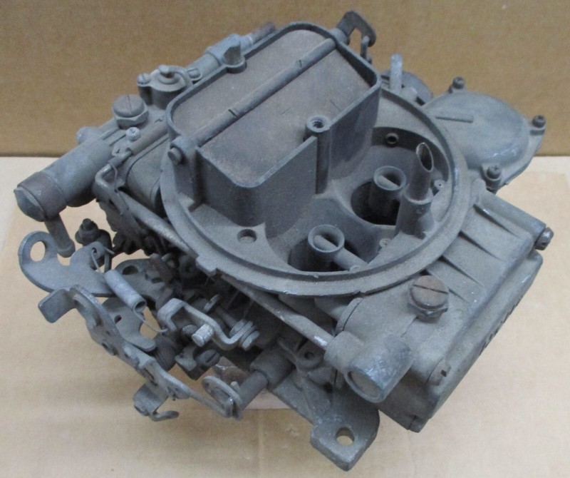 USED 4 BARREL HOLLEY 4160 SERIES CARBURETOR 8005 1220 600 CFM VACUUM SECONDARY