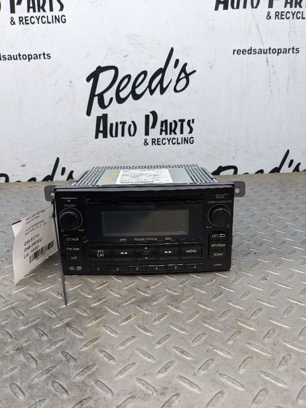 Audio Equipment Radio Receiver Turbo AM-FM-MP3-CD Fits 11-14 IMPREZA 1141007