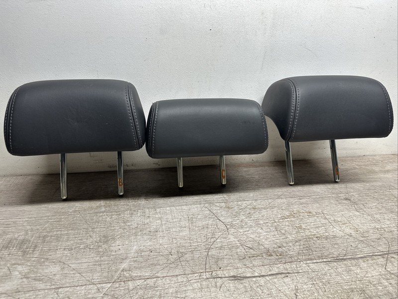 REAR HEADRESTS II 2018 - 2020 Mazda 6 Black Leather OEM LR Center RR SDN
