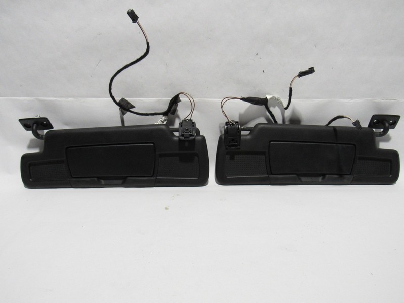 Mercedes SLK55 R171 2006 Front Left Right Sunvisor Sun Visor Shade Set 04-11 ;