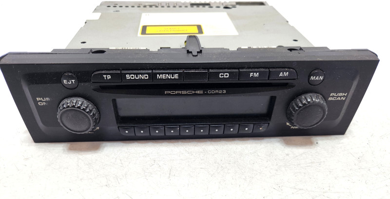 ✅03-10 OEM Porsche Cayenne 955 957 Dash Audio Radio CD Player Receiver Head Unit