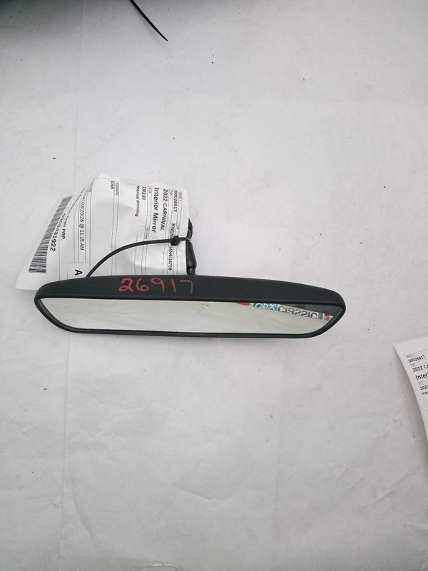 2022 KIA Carnival Silver Interior Rear View Mirror OEM 85110L1000 47K Miles