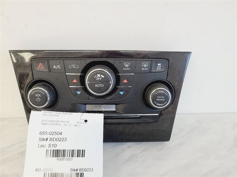 Temperature Control Face Plate Radio And Heater Fits 13-14 300 573321