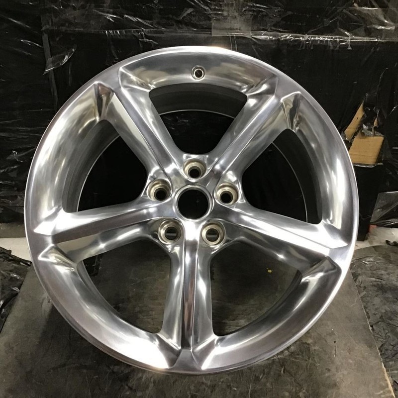 2009-2010 Saturn Sky Refurbished 7065 Wheel 18 x 8 5 Spoke Rim Polished 19180896