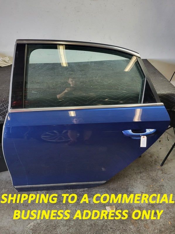 Used Oem Volkswagen Left Driver Rear Door for 2012-2019 Passat