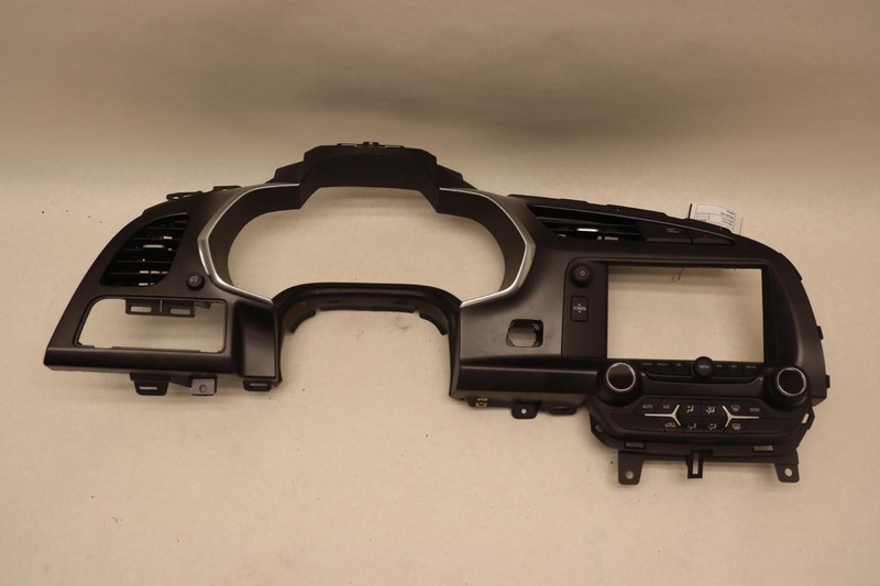 2015-2019 CHEVY CORVETTE SPEEDOMETER BEZEL W/ RADIO CLIMATE A/C CONTROL OEM