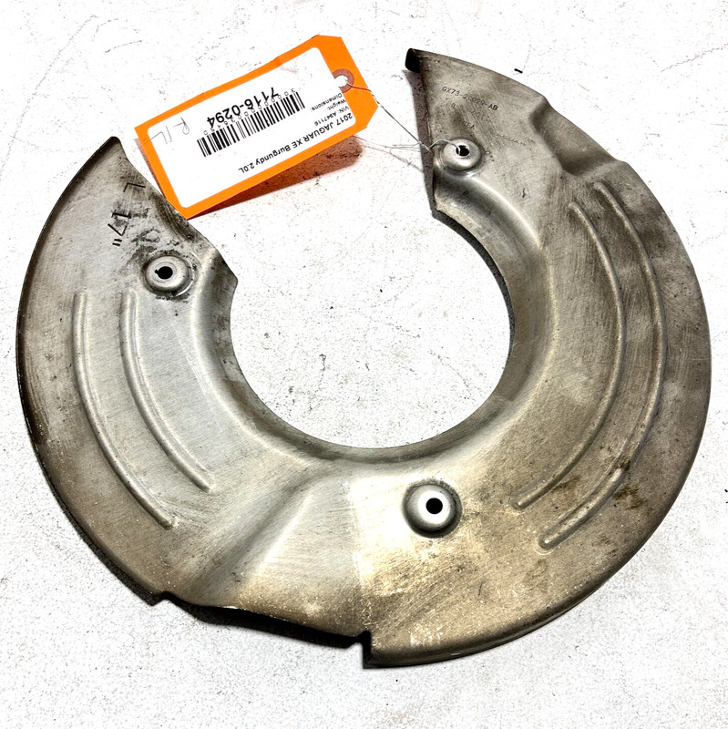 2017-2020 JAGUAR XE REAR LEFT DRIVER SIDE BRAKE DISC SPLASH SHIELD COVER OEM