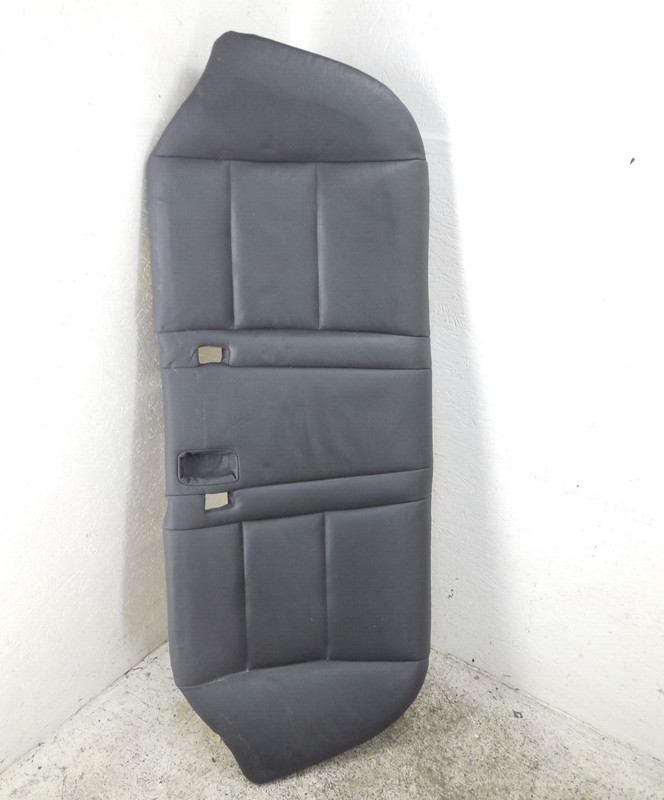 2006 06 BMW 550i Sedan Rear Lower Bottom Seat Cushion OEM Leather Black