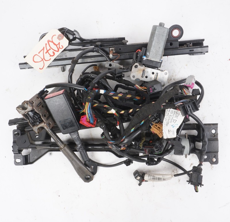 2011 - 2017 Audi A8 Front Right Driver Seat Lower Track Frame W/ Motors OEM