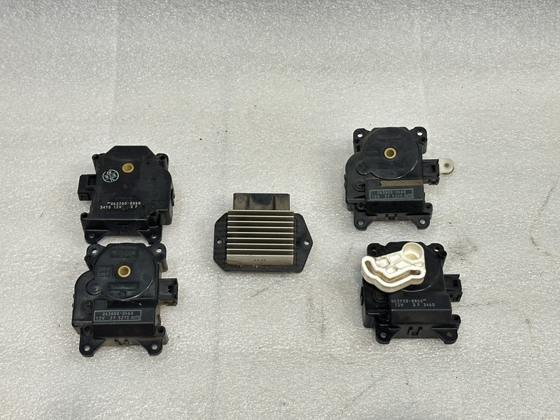 04 LEXUS GX470 HEATER SERVO ACTUATOR AND RESISTOR OEM