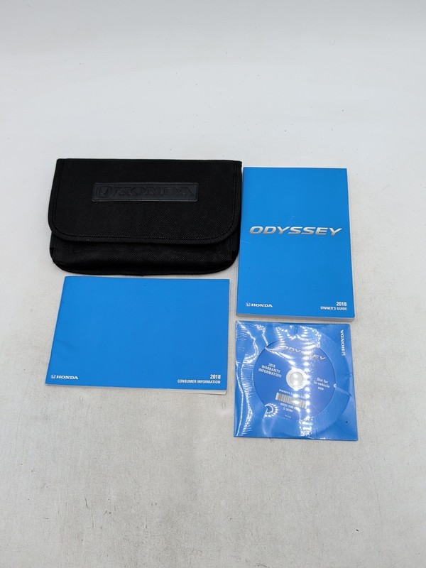 2018 Honda ODYSSEY Factory Owners Guide Manual Set & Case