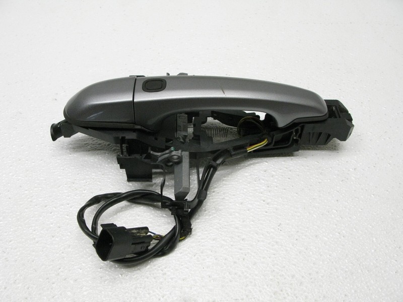 09-15 JAGUAR X250 XF XFR XFR-S DOOR HANDLE EXTERIOR OUTER LEFT REAR OEM 070323