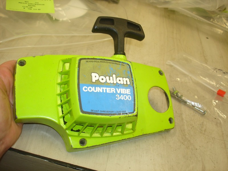 Poulan 3400 Counter Vibe recoilchainsaw part