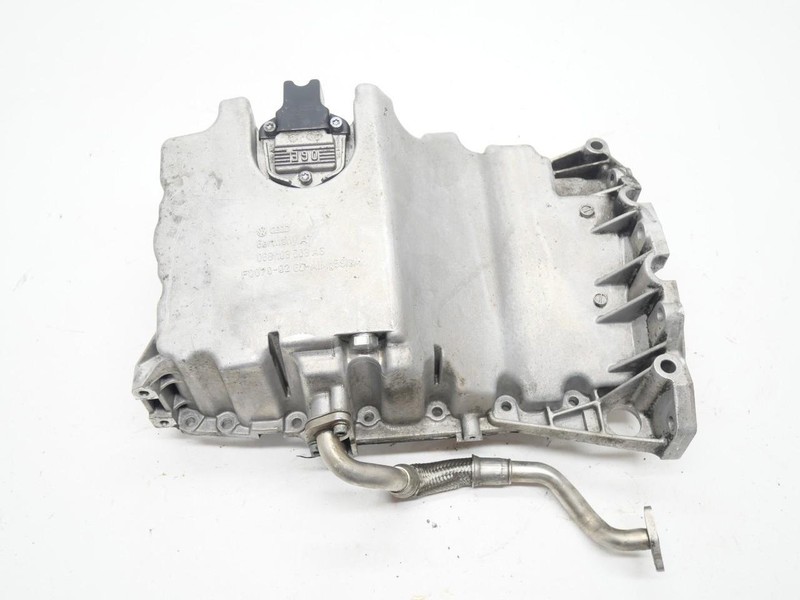 2005-2008 Audi A4 2.0L Motor Engine Oil Pan W/ Sensor and Line OEM