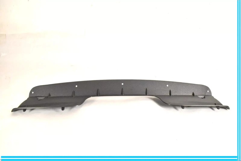 03-08 Mercedes R230 SL550 SL600 SL55 AMG Rear Trunk Latch Cover Sill Black OEM