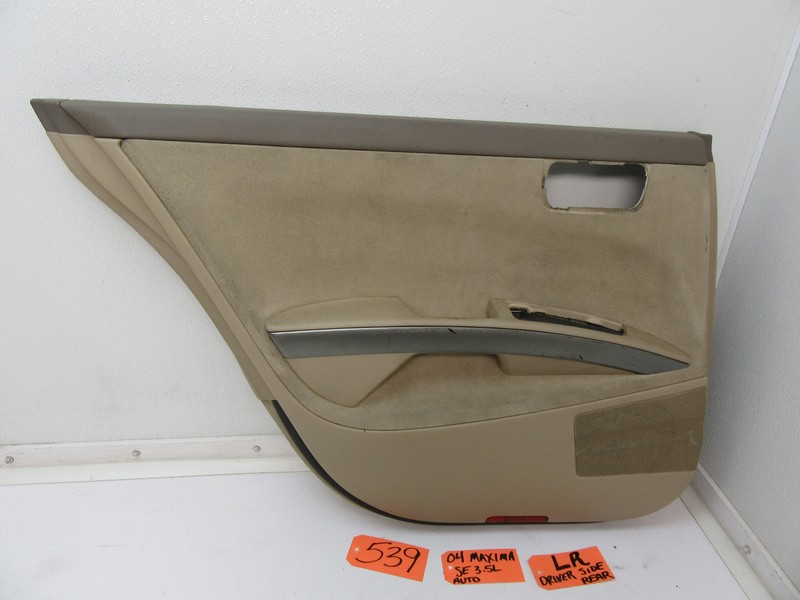 DOOR PANEL REAR BACK DRIVER LEFT SIDE TRIM COVER ARM REST for 04 NISSAN MAXIMA