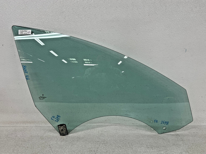 ⭐2017-2023 TESLA MODEL 3 FRONT RIGHT PASS SIDE RH DOOR WINDOW GLASS OEM LOT2698