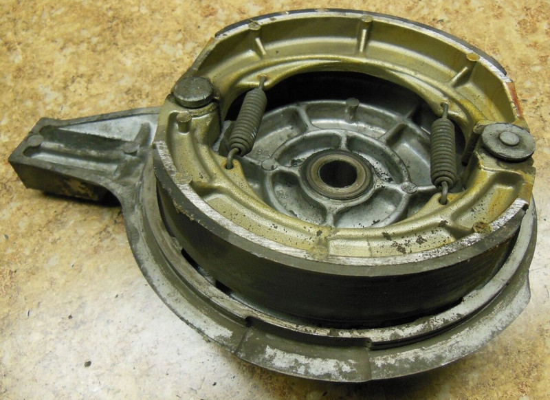 1986 Suzuki LS650 LS 650 G LS650G Savage Rear Back Drum Brake Cover Plate Rim 86
