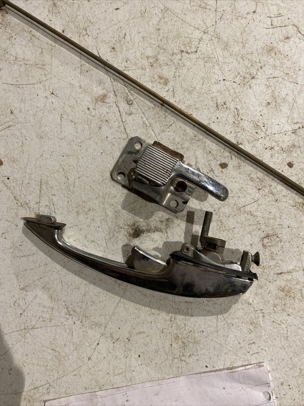 volkswagen Kharmann Ghia Door Handle VW Beetle LH Exterior Interior Linkage