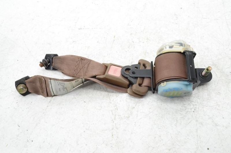 1990-1996 Nissan 300ZX Z32 2+2 Driver Left Rear Tan Seat Belt Assembly