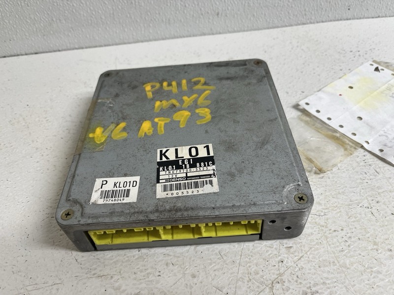 1993 Mazda MX6 Engine Computer Module Ecu Ecm Pcu Pcm KL81 18 881 C