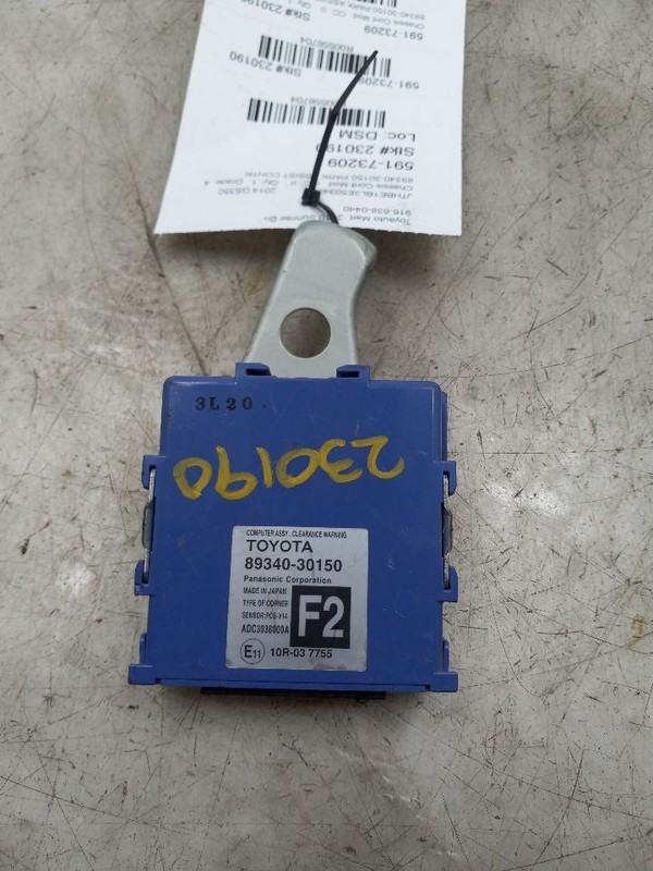Chassis ECM Driver Park Assist Fits 14 LEXUS GS350