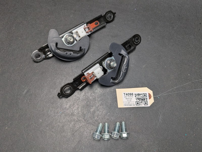 2PC Front Right & Left Seat Belt Adjuster Set 2021 Toyota RAV4 2020 2022 - 2024