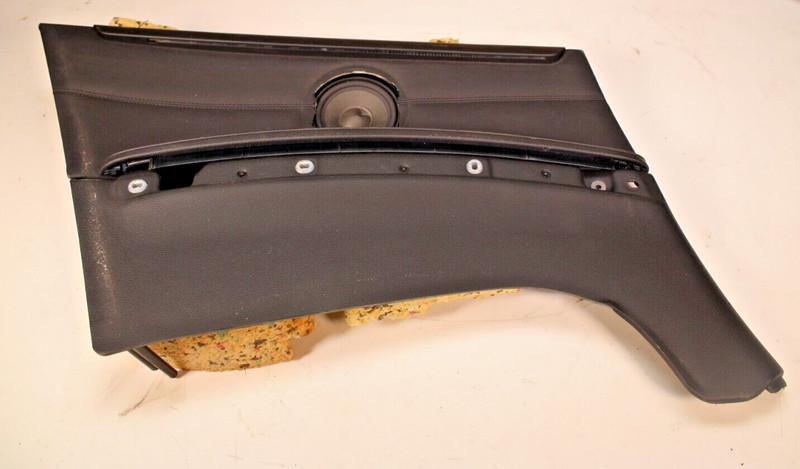 ⭐07-13 Bmw E93 328 335 M3 Rear Left Interior Door Card Arm Panel Cover Black Oem
