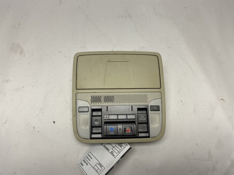 2014-2017 ACURA RLX ROOF OVERHEAD CONSOLE DOME LIGHT HOMELINK SUNROOF SWITCH OEM