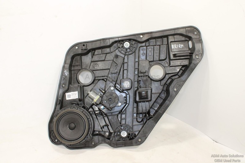 2021 - 2023 HYUNDAI ELANTRA REAR RIGHT DOOR WINDOW MOTOR REGULATOR CARRIER OEM