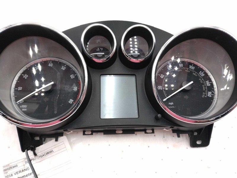 2016 Buick Verano Speedometer Gauge OEM Black 23316331 101K Miles