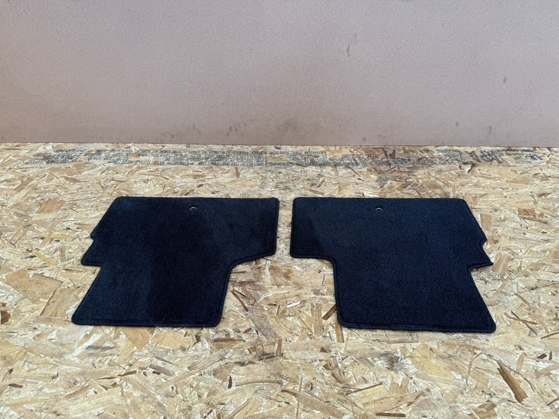 INFINITI Q60 2017-2022 OEM REAR LEFT AND RIGHT CARPET FLOOR MAT MATS BLACK (SET)