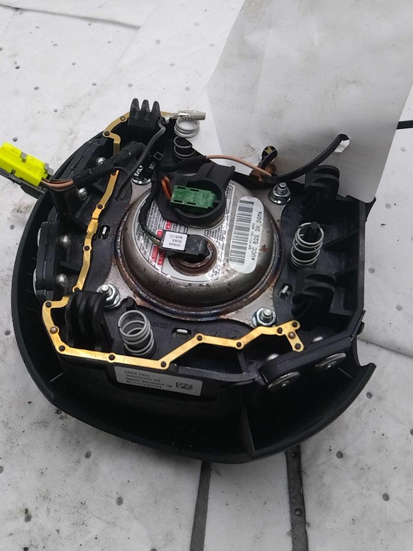 2015 MINI Countryman Steering Wheel Air Bag Green Used OEM 449601 95K Miles