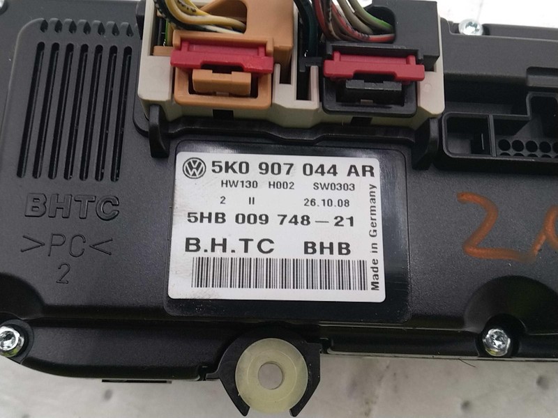 2009 Volkswagen CC A/C Selector Switch OEM Silver 5K0907044AMZJU 160K Miles