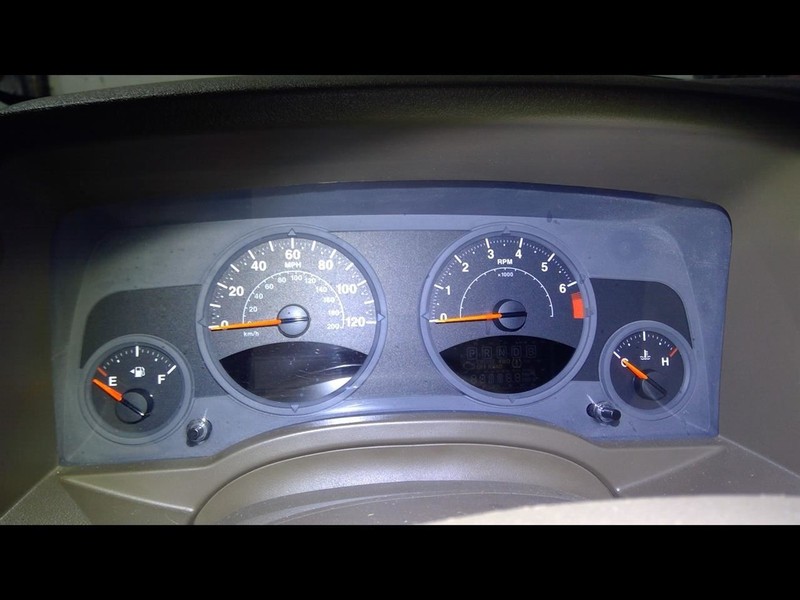 Speedometer Cluster 120 MPH With Gauges Opt Jfj Fits 07 COMPASS 1546695