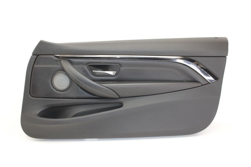 15-20 BMW M4 Coupe Black Passenger Right Front Door Trim Panel