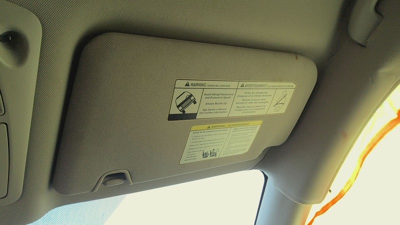 Sun Visor ROGUE Right 18 19 20