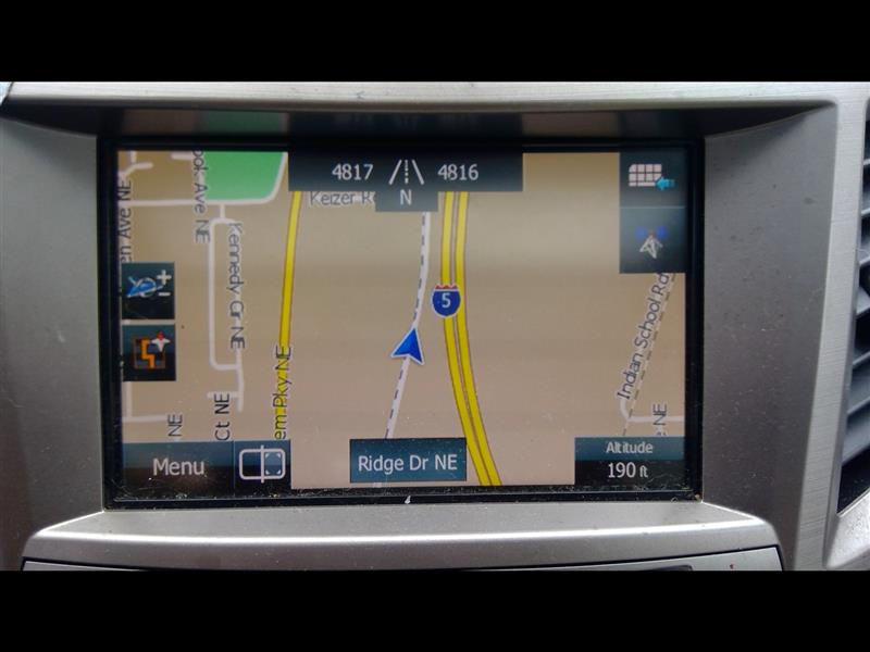 2013 Subaru Legacy Navigation GPS Nav Screen Display 86721AJ67A