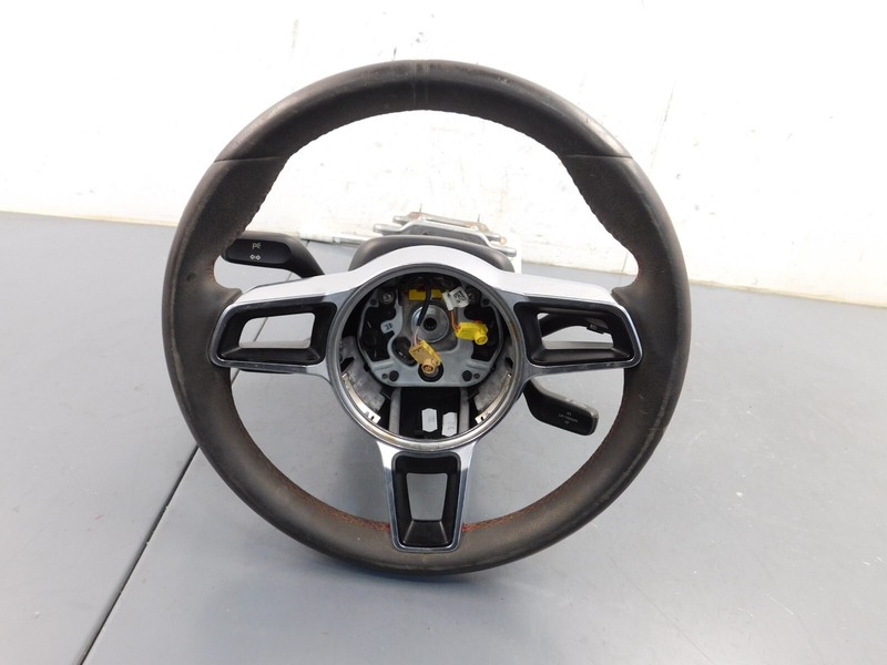 2016 13 14 15 16 Porsche 981 Cayman GT4 Steering Wheel / Column #7614 F1