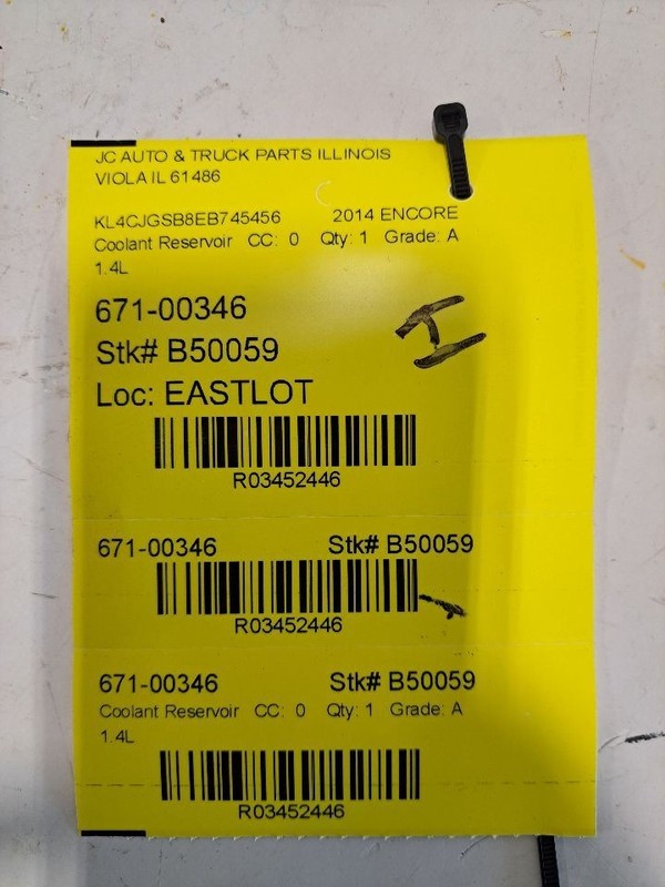 Coolant Reservoir Fits 13-22 TRAX 3452446