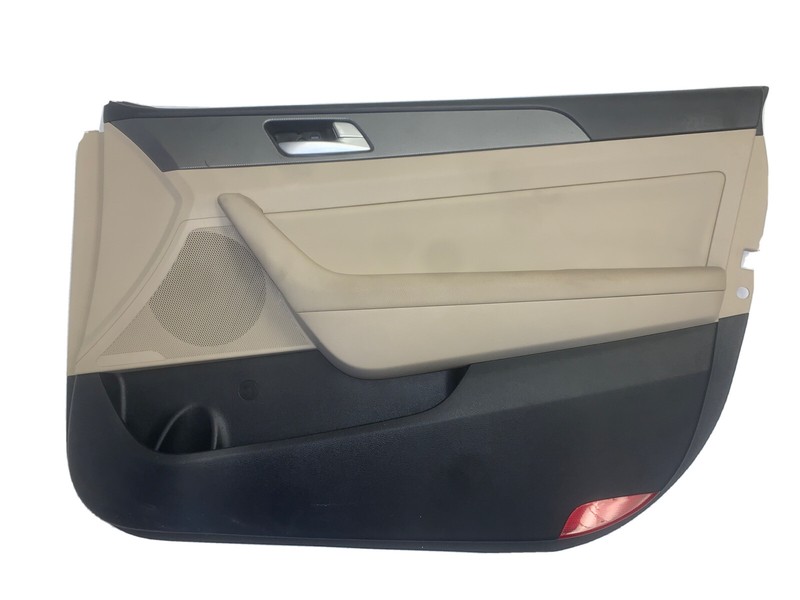 15 17 HYUNDAI SONATA FRONT RIGHT DOOR TRIM PANEL BEIGE ASSY OEM 82302C2230PPB