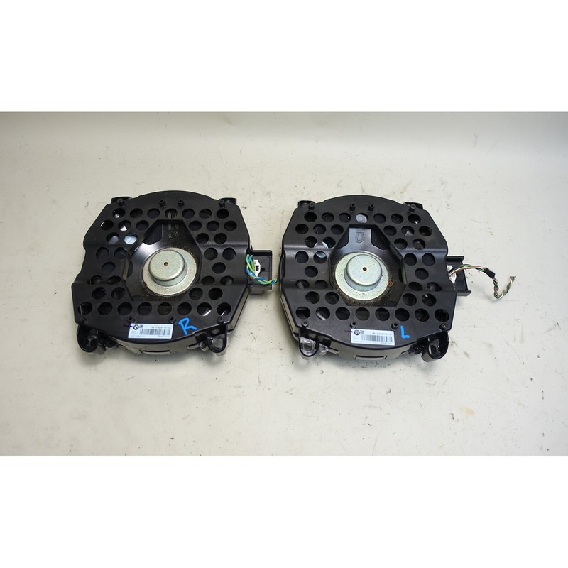 2011-2018 BMW F25 X3 F15 X5 Factory HiFi Stereo Subwoofer Speaker Pair OEM