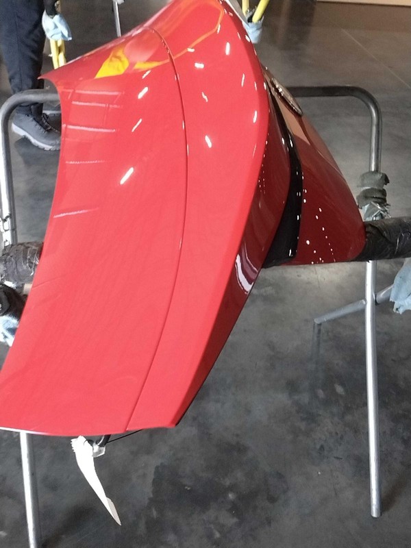 2023 Toyota GR86 Used Red Deck Lid OEM SU00309646 w/o Spoiler 19K Miles