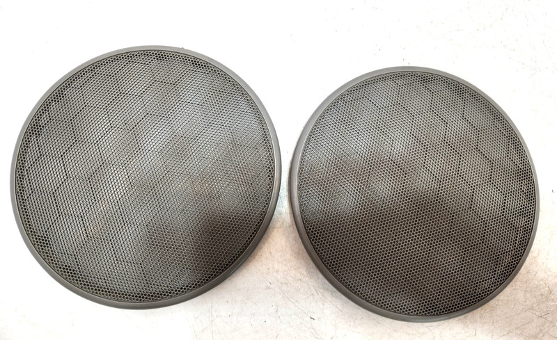 ✅ 99-03 OEM Volkswagen Eurovan MV Front Left Right Door Speaker Cover Trim Gray