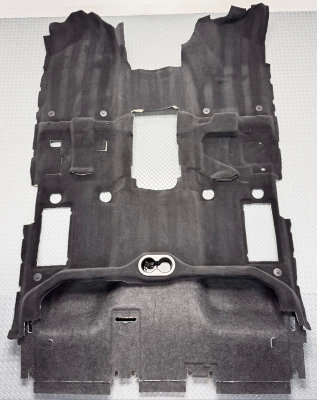 ✅ 19-24 RAM 2500 5th Gen. CREW CAB OEM FLOOR CARPET / COVER Black CUP HOLDER 59K