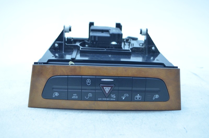 03-09 MERCEDES-BENZ W211 E320 DASH HEATED SEAT HAZARD SWITCH PANEL OEM