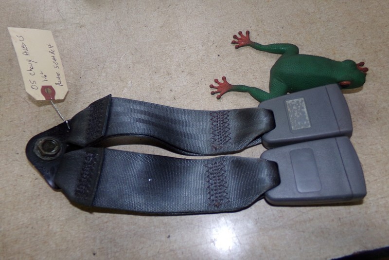 05 Chevy Aveo LS, Rear Seat Belt, CPF 45 40 *Free Shipping*