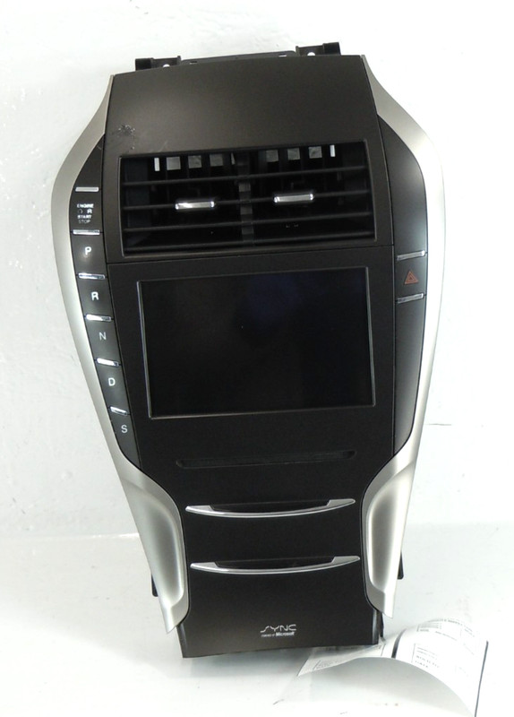 2015 2016 Lincoln MKZ Radio Control Panel W/ Display Screen OEM W/O Auto Park