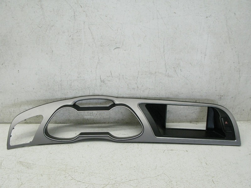 13-16 AUDI B8 A4 S4 RS4 DASH TRIM BEZEL GAUGE CLUSTER MMI SCREEN OEM 052421