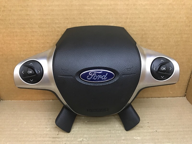 13-14 Escape Steering Wheel Airbag Air Bag Voice Recognition CJ54 A042B85 BC3ZHE